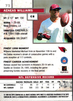 1999 Finest Aeneas Williams #73