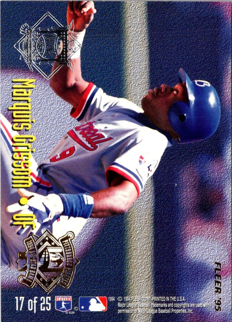 1995 Fleer All-Stars Albert Belle/Marquis Grissom