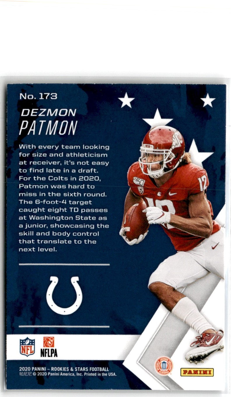 2020 Panini Rookies & Stars Dezmon Patmon