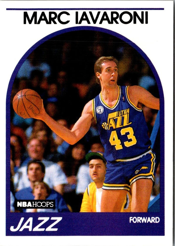 1989 Hoops Marc Iavaroni #142 Rookie