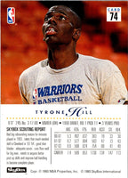 1993 SkyBox Tyrone Hill #74