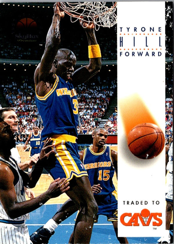 1993 SkyBox Tyrone Hill #74