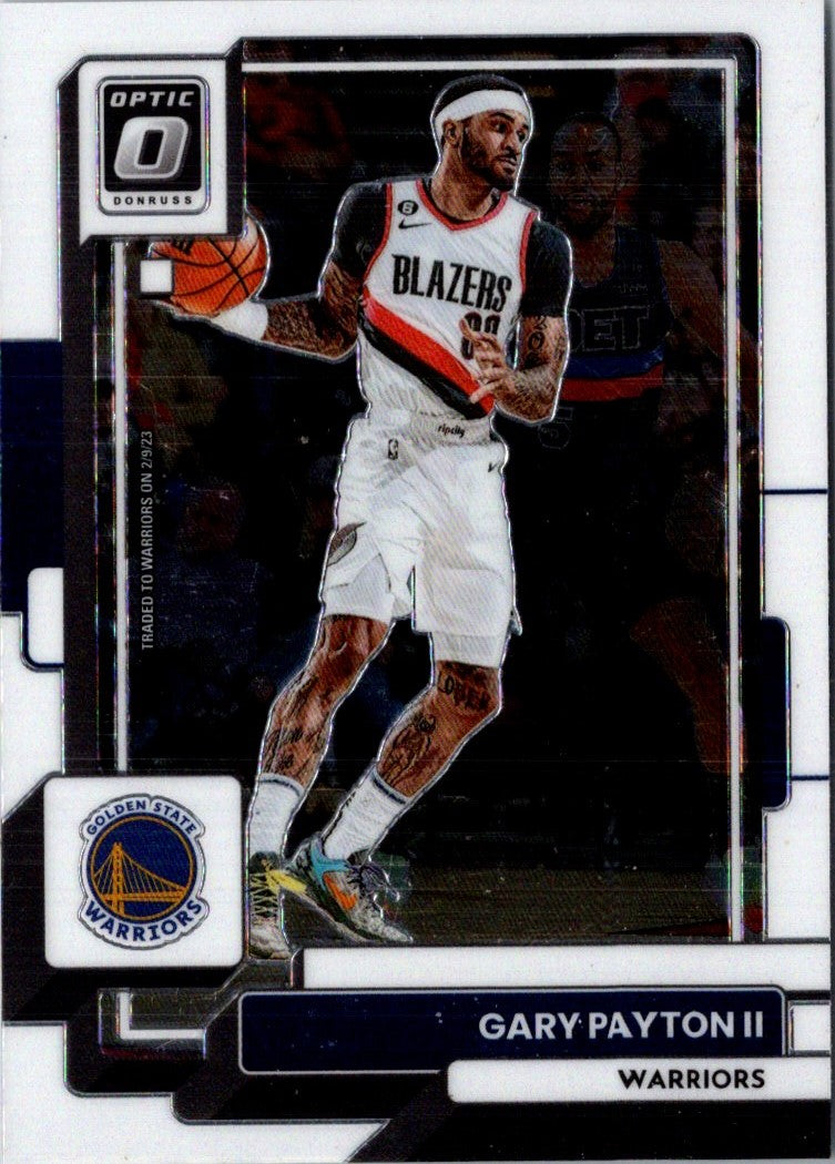 2022 Donruss Optic Gary Payton II