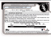 2024 Bowman Prospects Abraham Nunez #BP-56