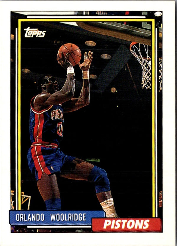 1992 Topps Orlando Woolridge #39