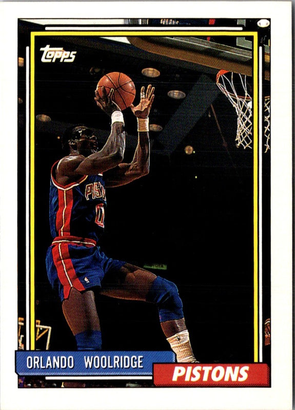 1992 Topps Orlando Woolridge #39
