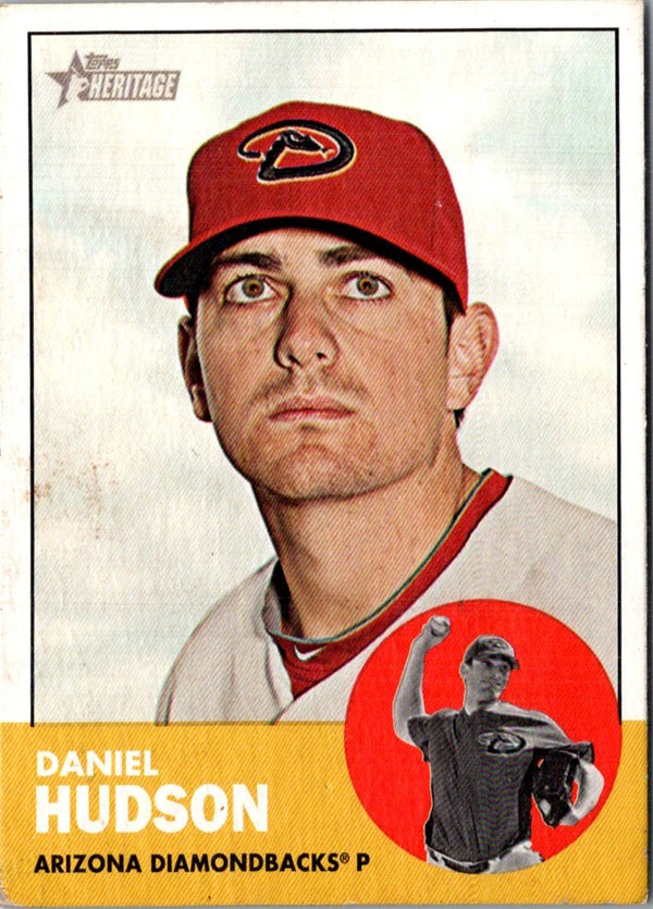 2012 Topps Heritage Daniel Hudson #395