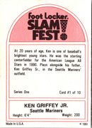 1991 Foot Locker Slam Fest Ken Griffey Jr.
