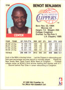 1989 Hoops Benoit Benjamin