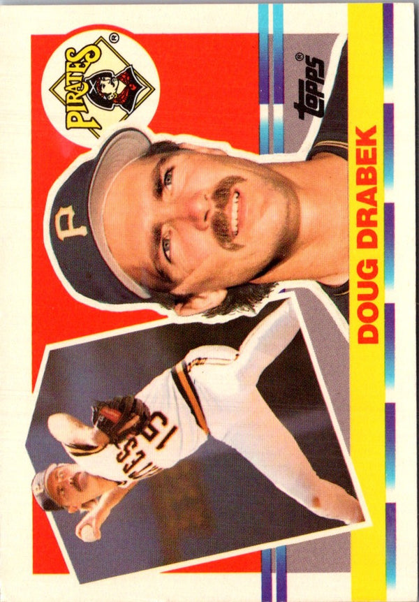 1990 Topps Big Doug Drabek #185