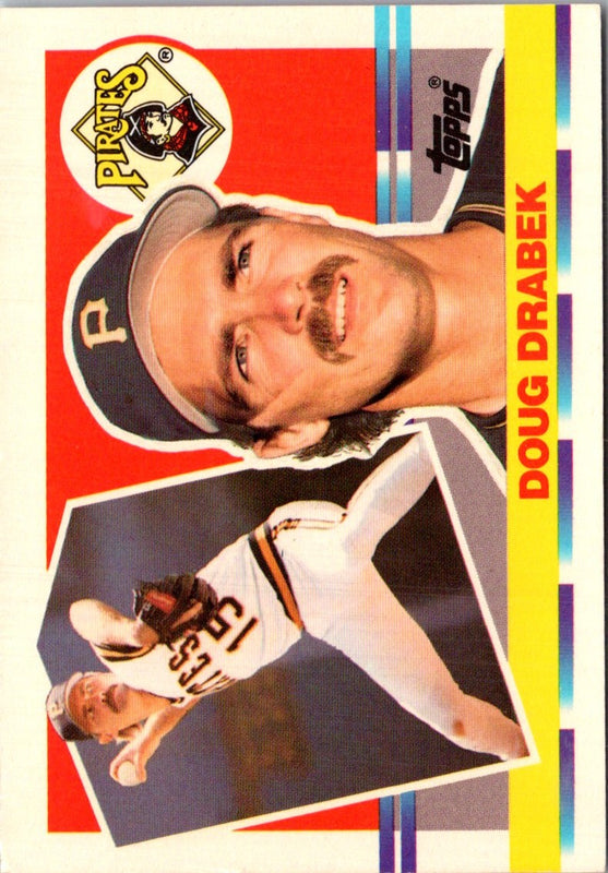 1990 Topps Big Doug Drabek #185