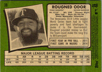 2020 Topps Heritage Rougned Odor #38