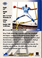 1997 Pinnacle Michael Westbrook #133