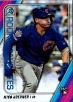 2020 Topps Chrome Black Nico Hoerner #6 Rookie