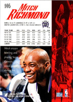 1995 SkyBox Premium Mitch Richmond #105