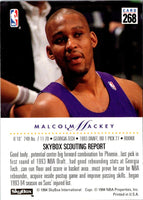 1993 SkyBox Malcolm Mackey #268 Rookie