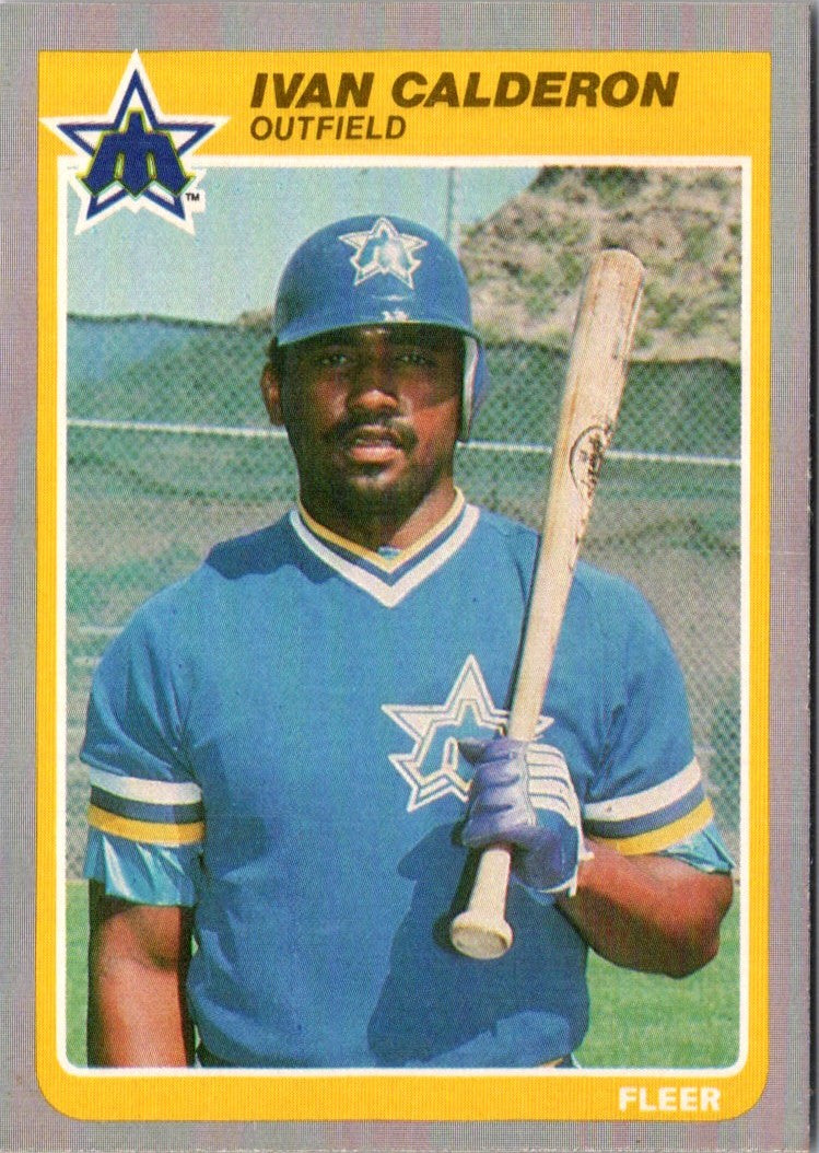 1985 Fleer Update Ivan Calderon