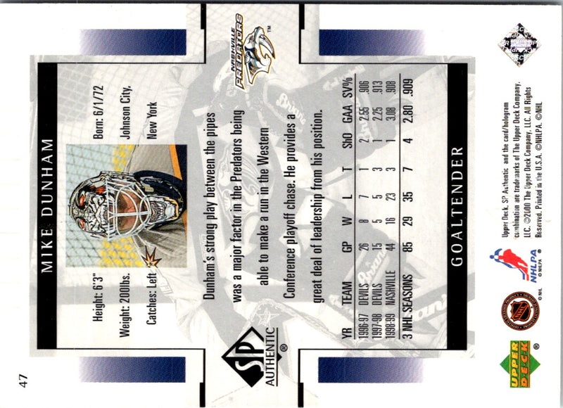 1999 Upper Deck Black Diamond Mike Ribeiro