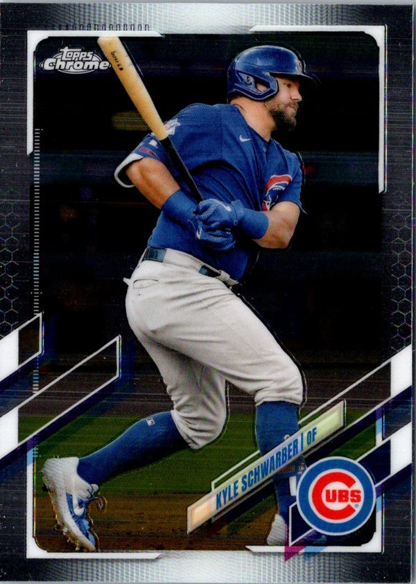 2021 Topps Chrome Kyle Schwarber #203