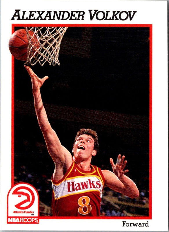1991 Hoops Alexander Volkov #337