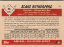 2019 Bowman Heritage Chrome Prospects Blake Rutherford