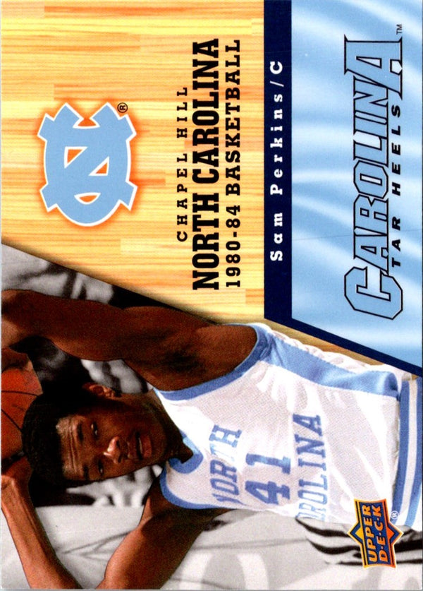 2010 Upper Deck North Carolina Sam Perkins #42