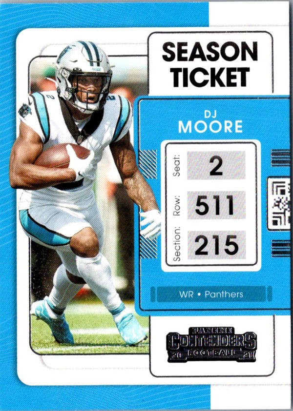 2021 Panini Contenders DJ Moore #14