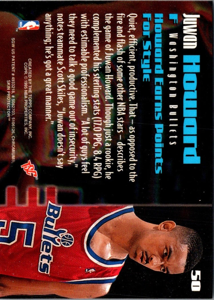 1994 Stadium Club Members Only 50 Juwan Howard