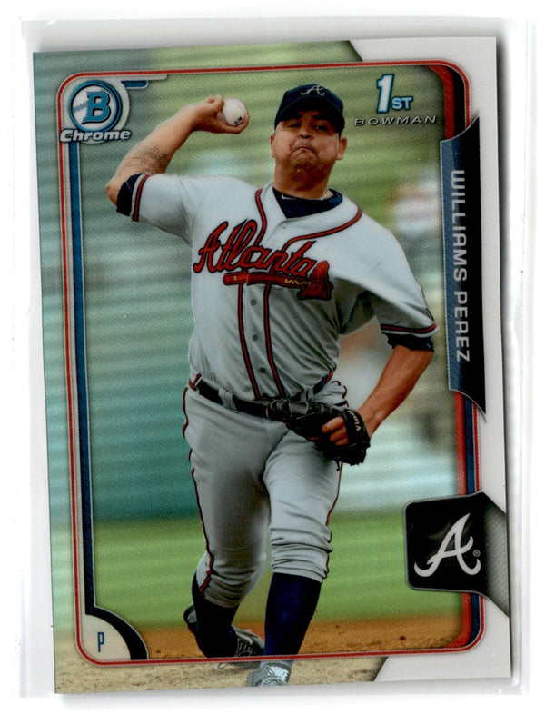 2015 Bowman Chrome Prospects Refractors Williams Perez #BCP22