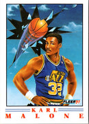 1991 Fleer Wheaties Karl Malone