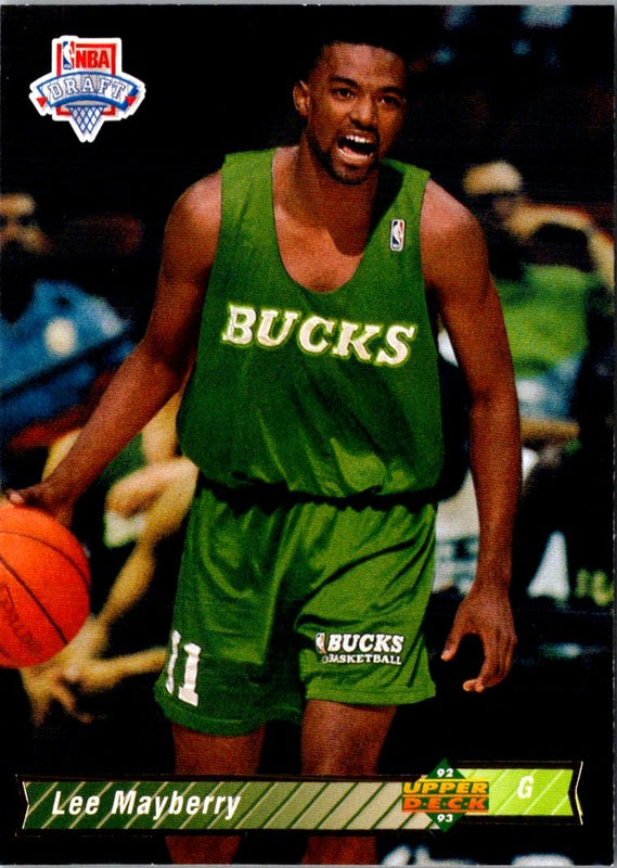 1992 Upper Deck Lee Mayberry #17 Rookie