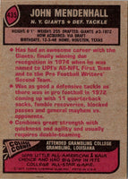 1977 Topps John Mendenhall #435