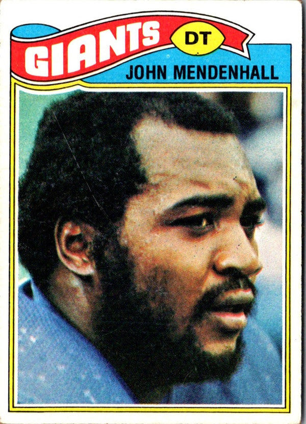 1977 Topps John Mendenhall #435