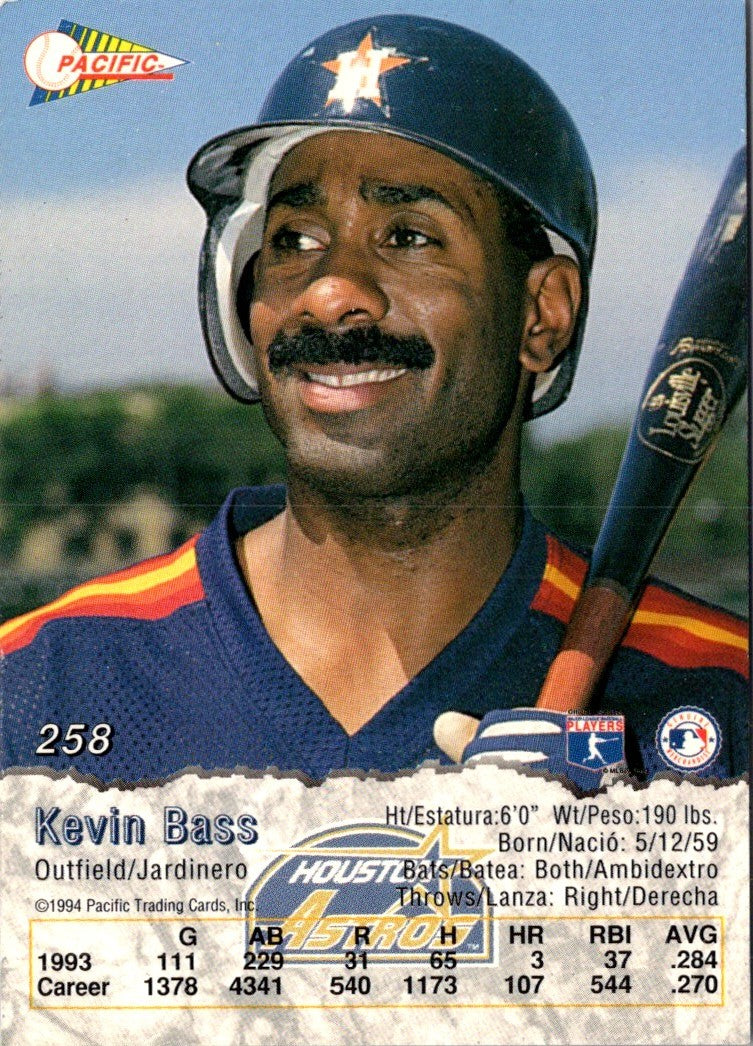 1994 Pacific Crown Collection Kevin Bass