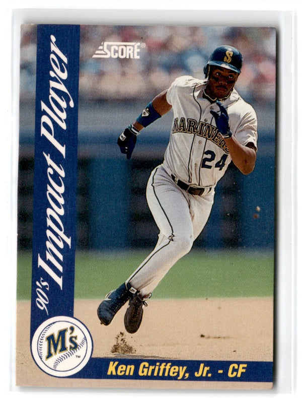 1992 Score Impact Players Ken Griffey Jr. #28