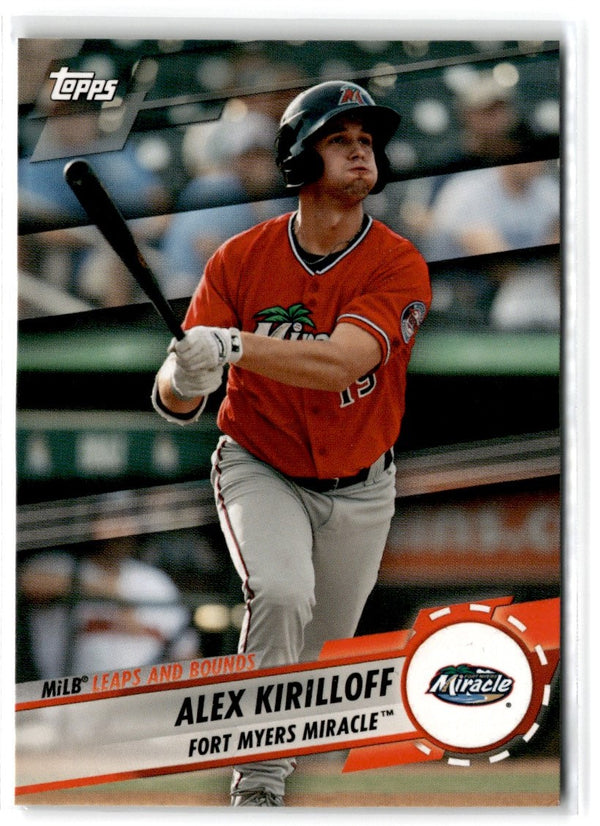 2019 Topps Pro Debut MiLB Leaps and Bounds Alex Kirilloff #LB-AK