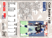 1992 Pro Set Carl Banks #590