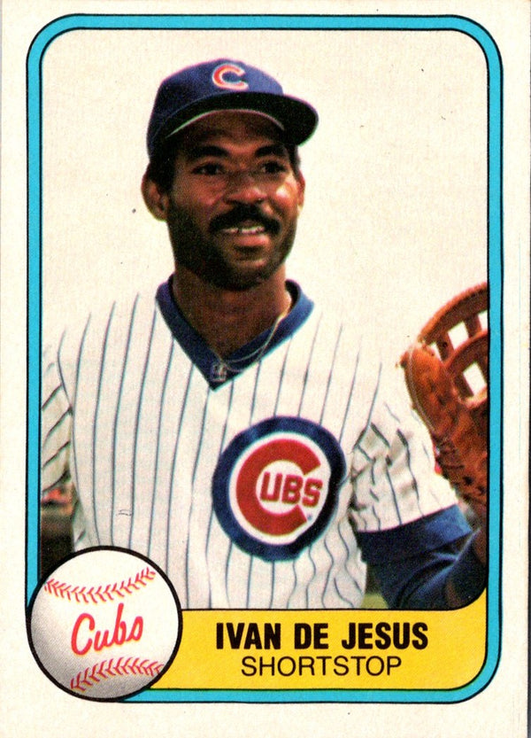 1981 Fleer Ivan DeJesus #297