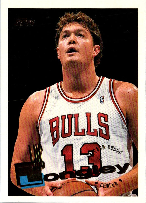 1995 Topps Luc Longley #186