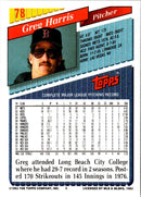 1993 Topps Greg Harris