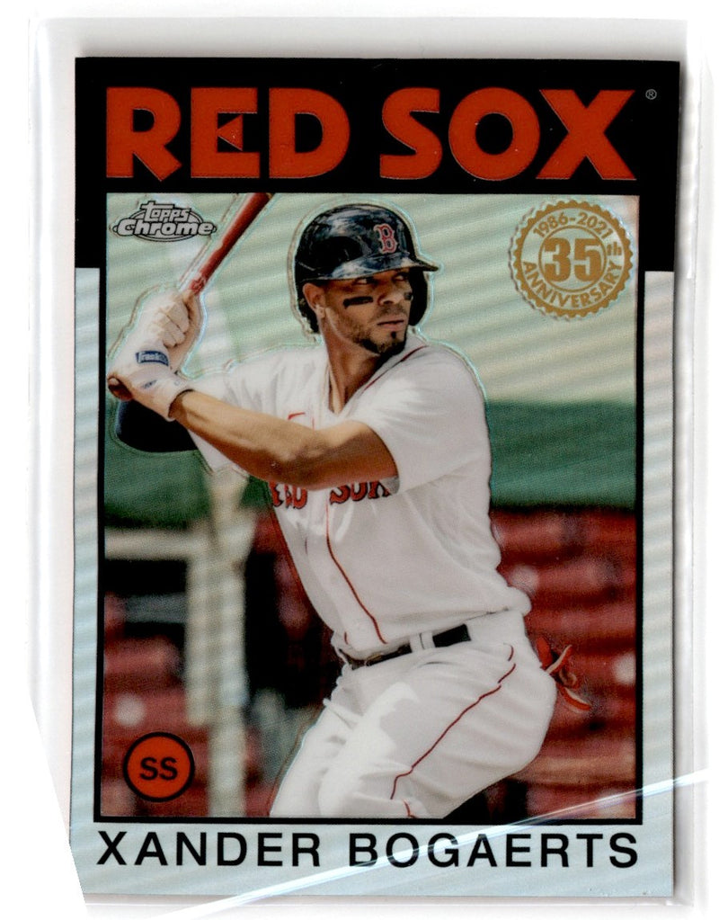 2022 Topps Chrome Sapphire Edition Xander Bogaerts