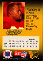 1991 Wild Card Barry Word #26
