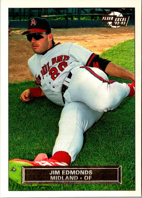 1992 Fleer Excel Jim Edmonds #141