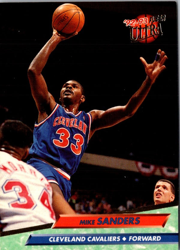 1992 Ultra Mike Sanders #39
