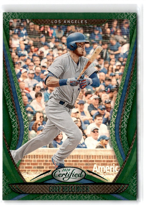 2020 Panini Chronicles Certified Green Cody Bellinger #21