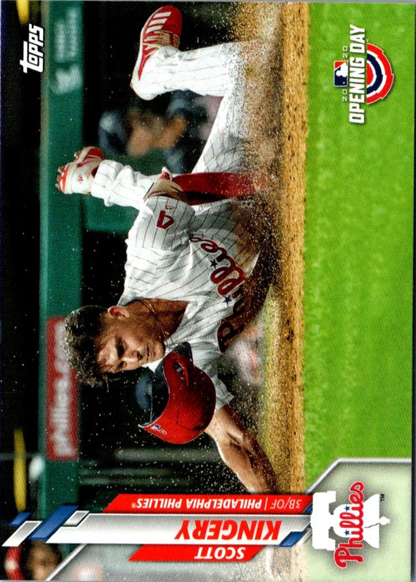 2020 Topps Opening Day Scott Kingery #102