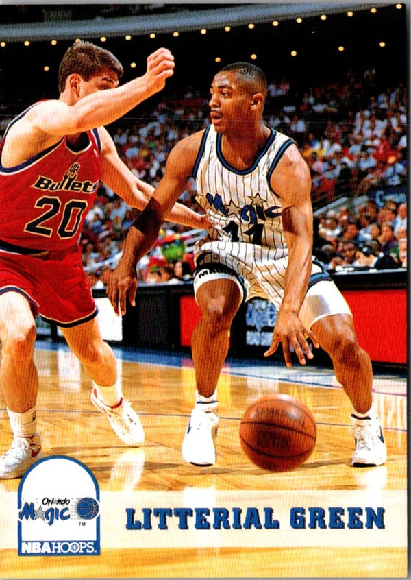 1993 Hoops Litterial Green #154