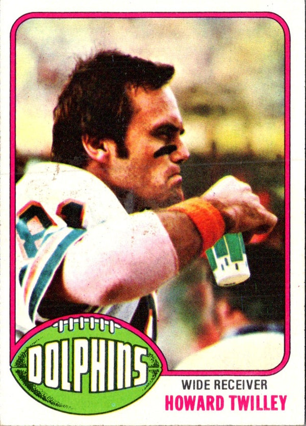 1976 Topps Howard Twilley #372