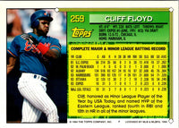 1994 Topps Gold Cliff Floyd #259