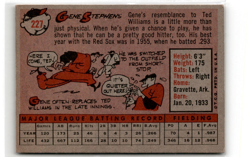 1958 Topps Gene Stephens